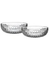 Villeroy & Boch Set Of 2 Boston Bowls In Transparent