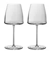 Villeroy & Boch Set Of 2 Crystal Metrochic White Wine Glasses
