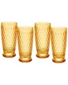Villeroy & Boch Boston Highball Glasses, 13.5oz. Set Of 4