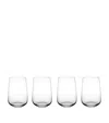 Villeroy & Boch Set Of 4 Crystal Afina Highball Glasses In Clear