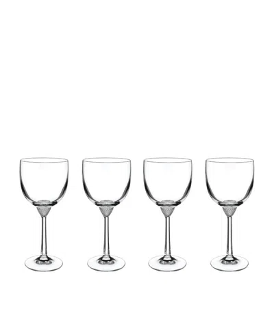 Villeroy & Boch Set Of 4 Crystal Octavie Water Glasses (300ml) In Clear