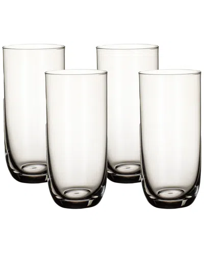 Villeroy & Boch Set Of 4 La Divina Tumblers In Transparent