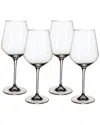 Villeroy & Boch Set Of 4 La Divina White Wine Glasses