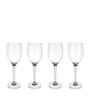 Villeroy & Boch Set Of 4 Maxima White Wine Goblets In Transparent