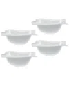 Villeroy & Boch Set Of 4 New Wave Square Rice Bowls