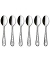 Villeroy & Boch Toys Delight Coffee Spoons, Set Of 6 In Silver