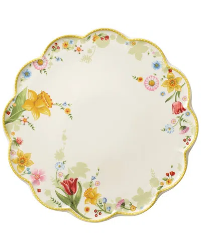 Villeroy & Boch Spring Awakening Cake Plate In Multi
