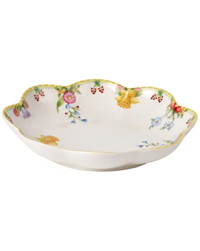 Villeroy & Boch Spring Awakening Medium Shallow Bowl In Multi