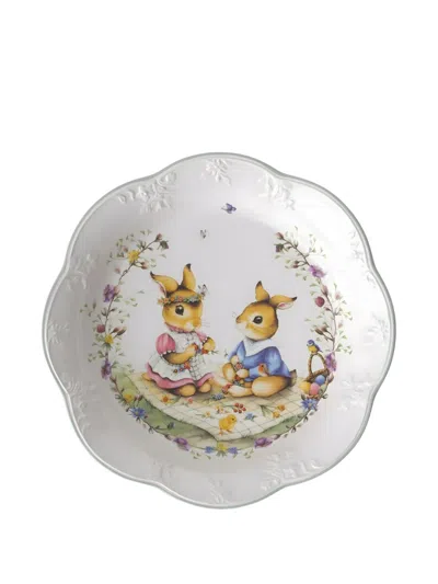 Villeroy & Boch Spring Fantasy Bowl (25cm) In White