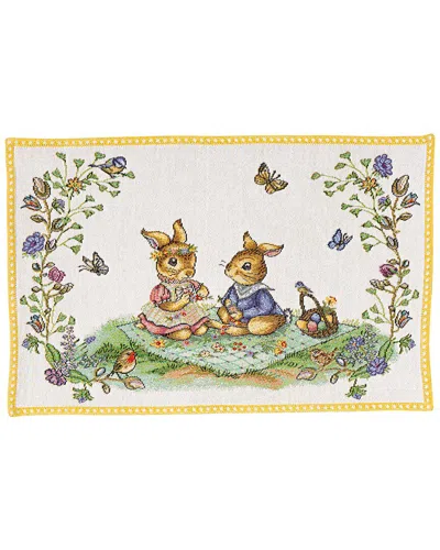 Villeroy & Boch Spring Fantasy Picnic Embroidered Placemat In Multi