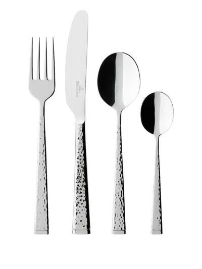 Villeroy & Boch Stainless Steel Cutlery (four-piece Set) In Silver