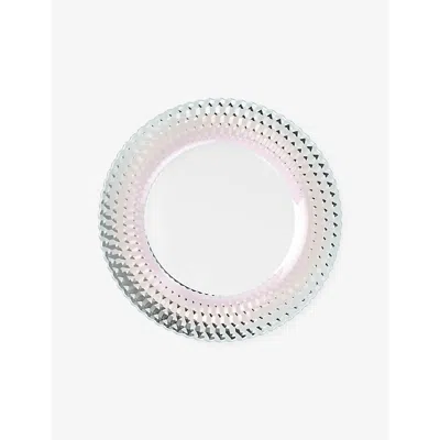 Villeroy & Boch Ston Crystal-glass Serving Plate 32cm In White