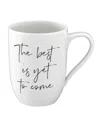 Villeroy & Boch The Best Yet To Come Statement Mug In White