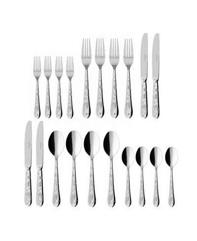 Villeroy & Boch Toy's Delight 20-piece Flatware Set, Service For 4 In Silver
