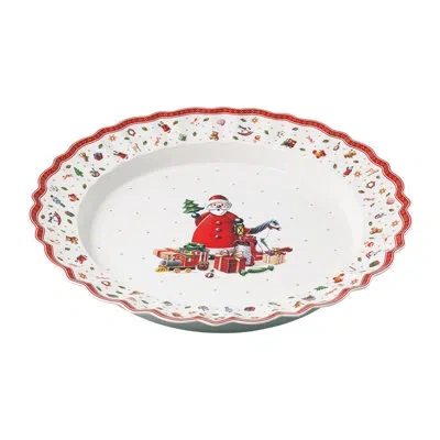 Villeroy & Boch Toy's Delight 74.25 oz Serving Platter In White;red