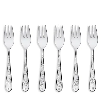 Villeroy & Boch Toy's Delight Cake Forks, Set Of 6