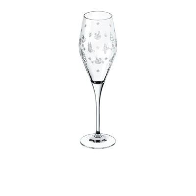 Villeroy & Boch Toy's Delight Champagne Flute Pair In Transparent