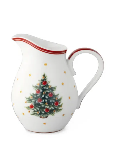 Villeroy & Boch Toy's Delight Christmas-tree Milk Jug In White