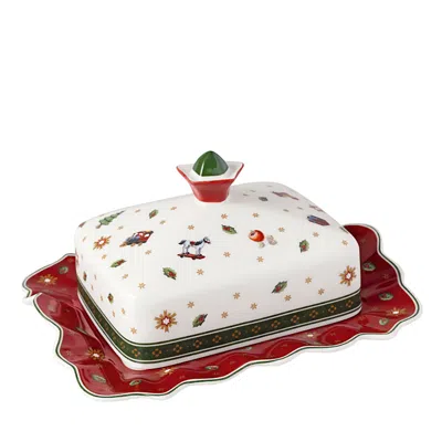 Villeroy & Boch Toy's Delight Covered Butter Dish In Multi