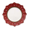 Villeroy & Boch Toy's Delight Red Dinner Plate In Red