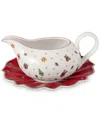 Villeroy & Boch Toy's Delight Gravy Boat And Stand In Multi