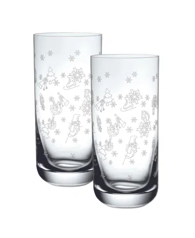 Villeroy & Boch Toys Delight Highball Pair In Clear