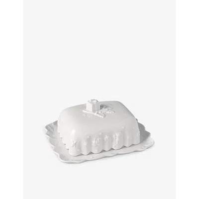 Villeroy & Boch Toy's Delight Royal Classic Porcelain Butter Dish In Gray