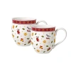 Villeroy & Boch Toy's Delight Set Of 2 Mug  Toys In Multi