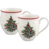 Villeroy & Boch Toys Delight Set Of 2 Mug Tree Design In Multi