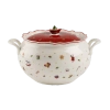 Villeroy & Boch Graphic-print Porcelain Terrina In Neutral