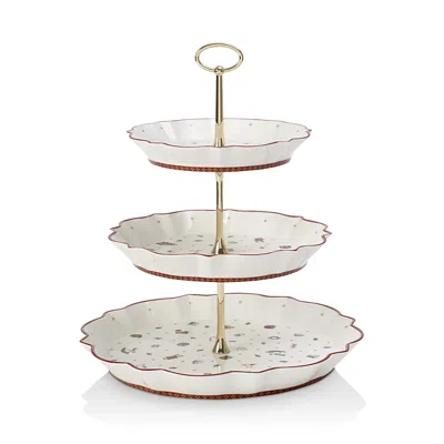Villeroy & Boch Toy's Delight Three-tier Server In White