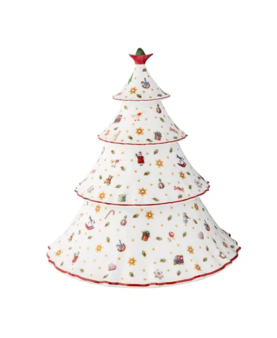 Villeroy & Boch Toy's Delight Tree 89.77 Oz. 3-section Jar In Multi