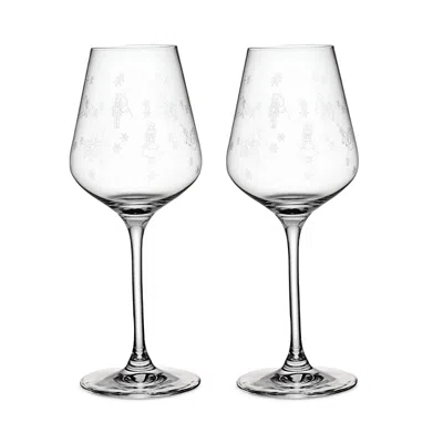 VILLEROY & BOCH TOY'S DELIGHT WHITE WINE GOBLET, SET OF 2