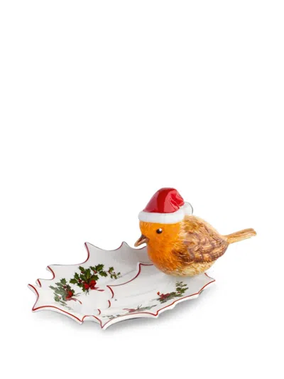 Villeroy & Boch Toy's Fantasy Holly-leaf Bowl In White