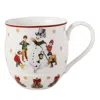 Villeroy & Boch Toy's Fantasy Mug: Building A Snowman In Multi