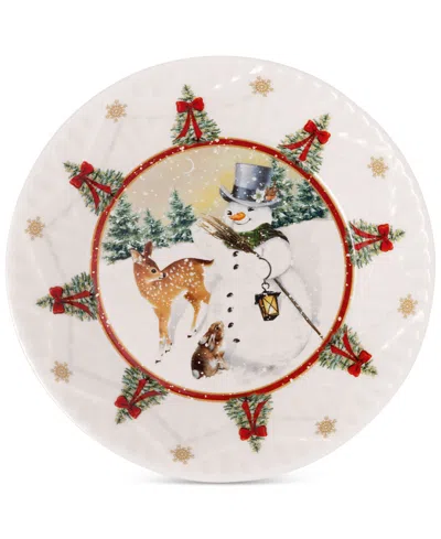 Villeroy & Boch Toy's Fantasy Small Bowl: Snowman In Multi