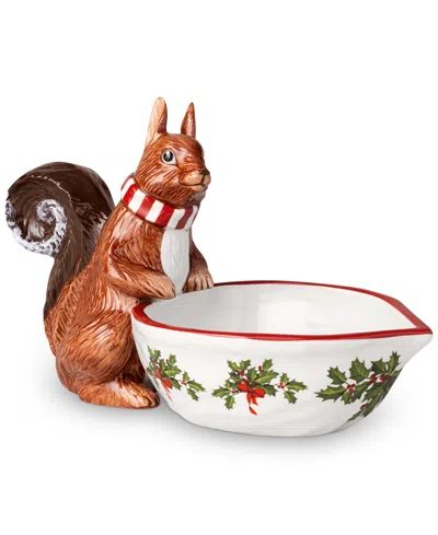 Villeroy & Boch Toy's Fantasy Squirrel Nut Bowl In Multi