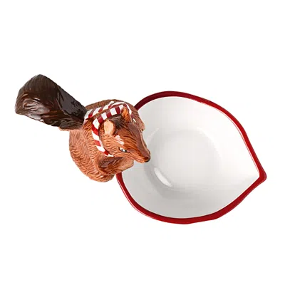 Villeroy & Boch Toy's Fantasy Squirrel Nut Bowl In Multi
