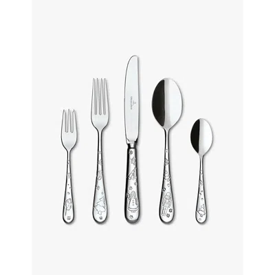 Villeroy & Boch Toys Delight 30-piece Stainless-steel Cutlery Set In Metallic