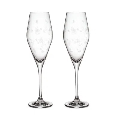 VILLEROY & BOCH TOYS DELIGHT CHAMPAGNE FLUTE SET OF 2