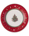 Villeroy & Boch Toys Delight Round Red Dessert Plate In Multi