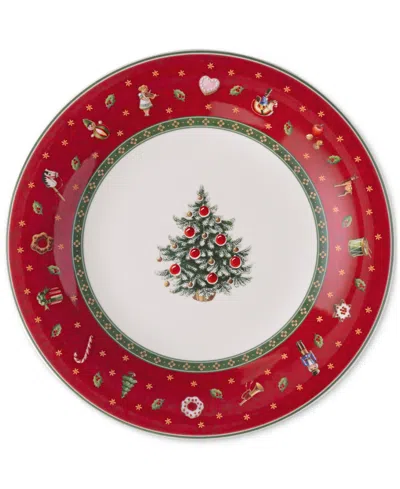 Villeroy & Boch Toys Delight Round Red Dessert Plate In Multi