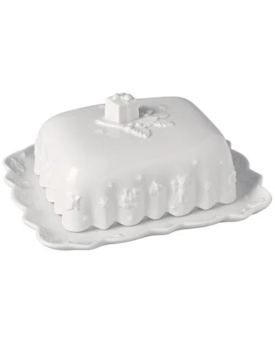 Villeroy & Boch Toys Delight Royal Classic Covered Butter Dish In White