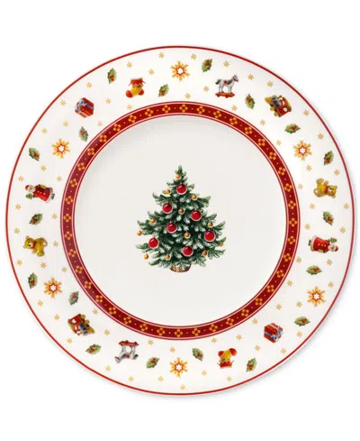 Villeroy & Boch Toys Delight White Round Dessert Plate In Multi
