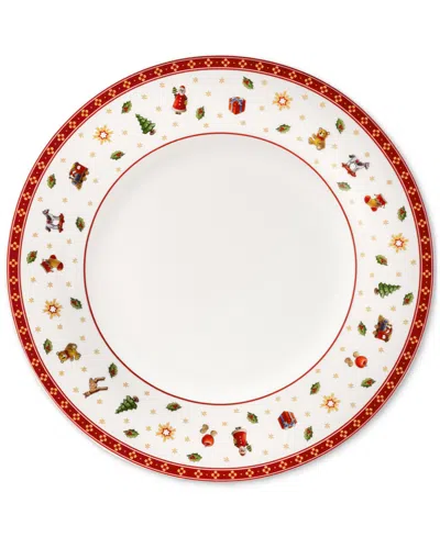 Villeroy & Boch Toys Delight White Round Dinner Plate In Multi