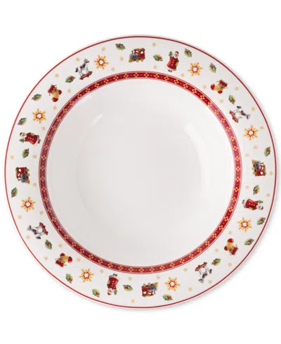 Villeroy & Boch Toys Delight White Round Soup Plate In Multi