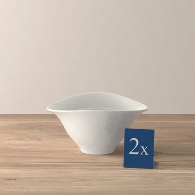 Villeroy & Boch Vapiano 23.5 Oz. Soup Bowl, Set Of Two In White