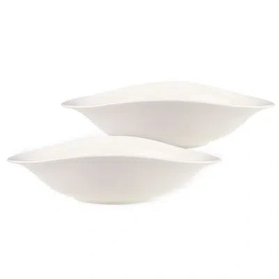 Villeroy & Boch Vapiano 31 Oz. Pasta Bowl Set/2 In White