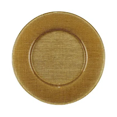 Villeroy & Boch Verona Sparkle Charger In Gold