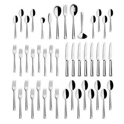 Villeroy & Boch Victor 46 Piece 18/10 Stainless Steel Flatware Set